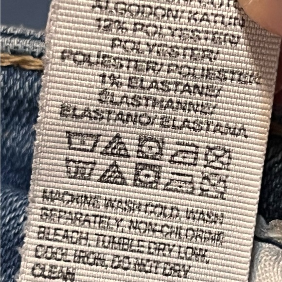 Lucky Brand Women Jeans 6 Blue Ava Skinny Ankle Cheville Frayed Raw Hem Stretch - Picture 8 of 15